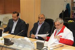 جلسه هیات مدیره جمعیت هلال احمر استان تهران برگزار شد + تصاویر